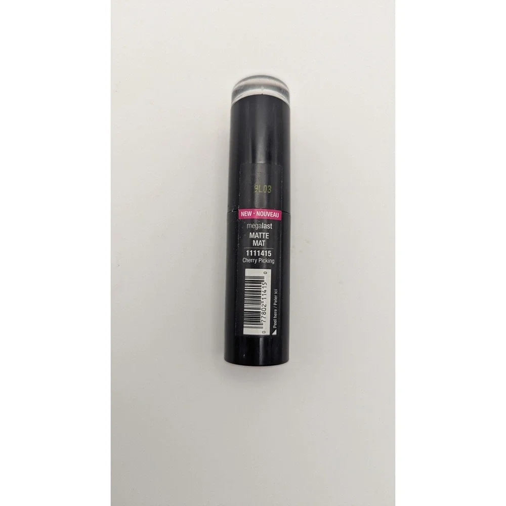 Wet n Wild Mega Last Matte Lipstick Cherry Picking 1111415 Red Berry Vegan‎ NEW
